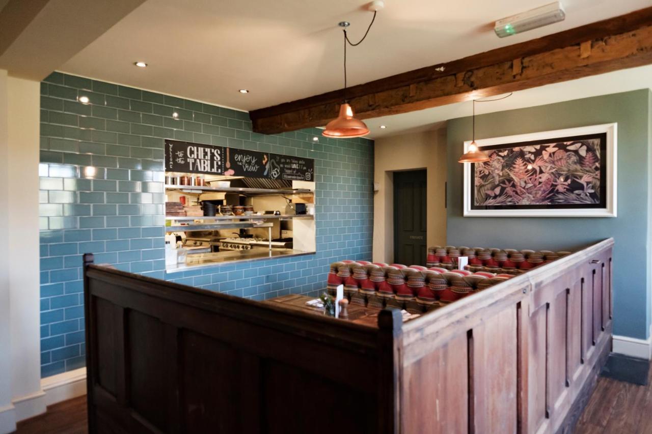 The Bower Inn Bridgwater Exteriér fotografie Interior of the restaurant